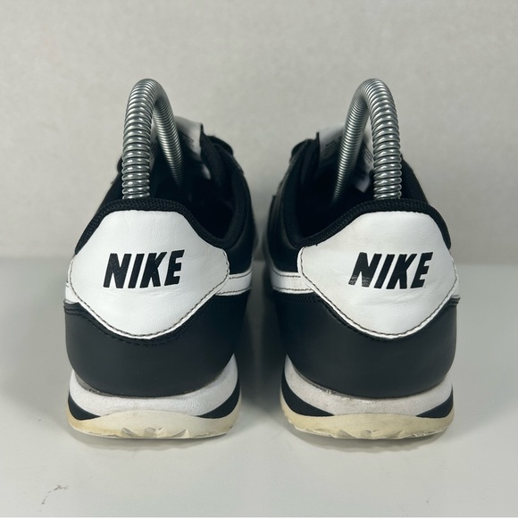 Nike Cortez Leather Sneakers ‘Black/ White' 904764-001; Size 5.5Y Women’s Size 7 - Picture 11 of 15